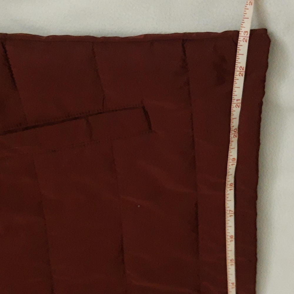 Sonoma Puffer Vest Quilted Lightweight Packable Jacket Maroon Red Large 12-14 - Picture 7 of 13